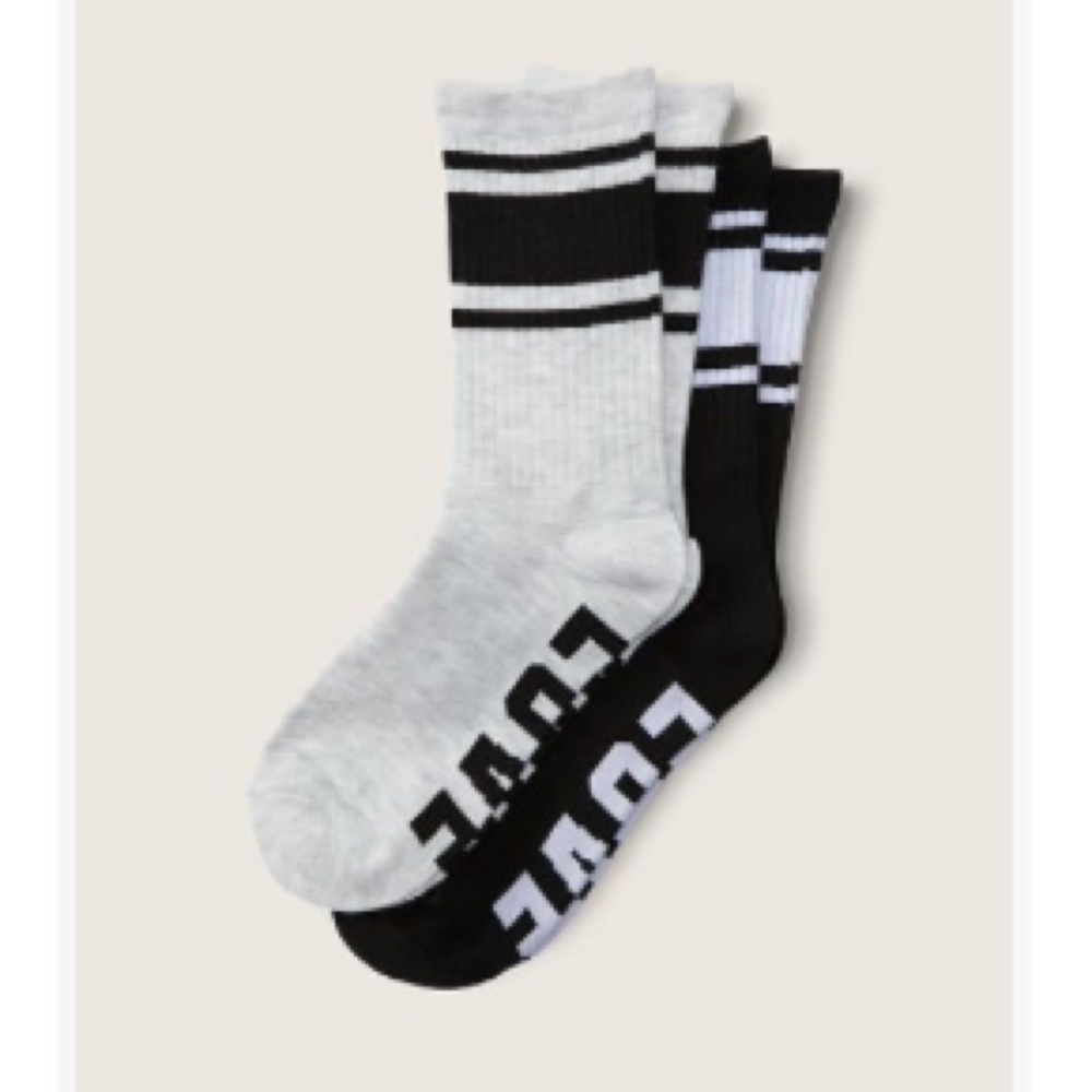 PINK VS Crew Socks
